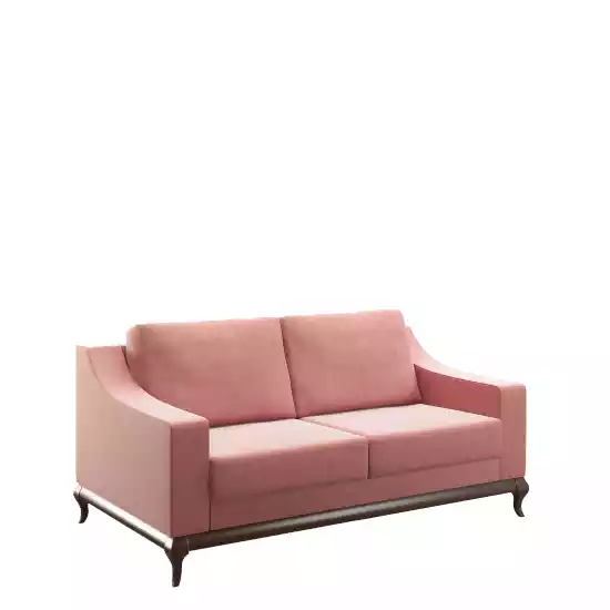 Sofa 2 Seater Living Room Design Furniture Style Modern New Pink Luxury