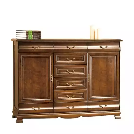 Chest of Drawers Real Wood Cabinet Oak Wood Chests of Drawers Sideboard Sideboards