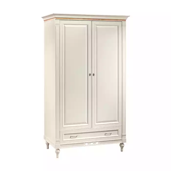 Wardrobe Bedroom Cabinet Antique Style Baroque White Wardrobes