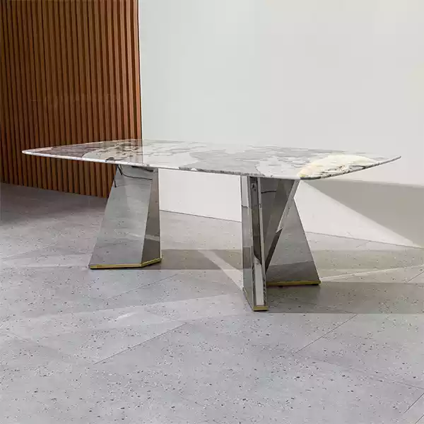 Luxury dining table glass table dining room luxury tables grey table 200x100