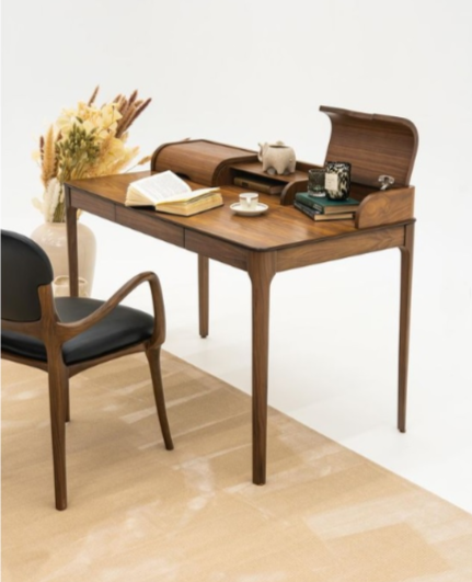 Modern office desk Brown designer desk Office furniture Designer table