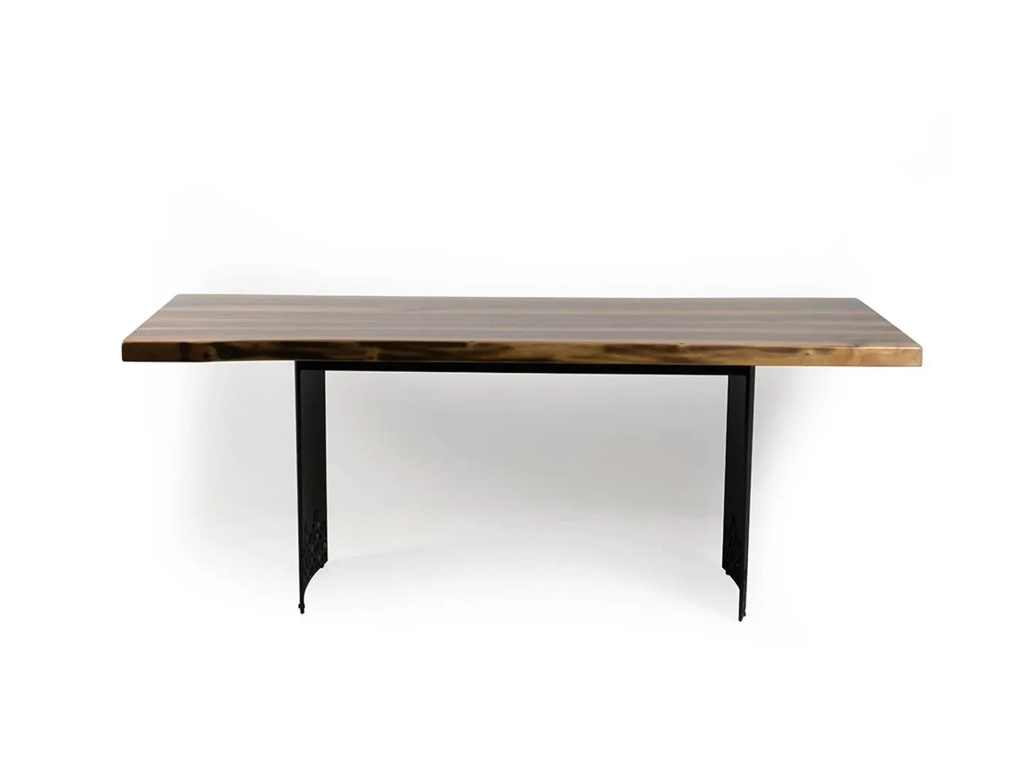 Luxury table brown stainless steel Design dining tables wood Modern