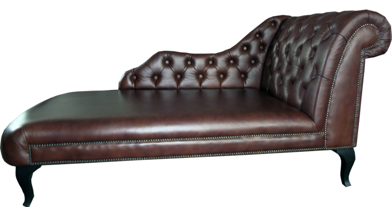 TOULON CHESTERFIELD CHAISE LOUNGE LOUNGE COUCH SOFA LEATHER SOFA TEXTILE