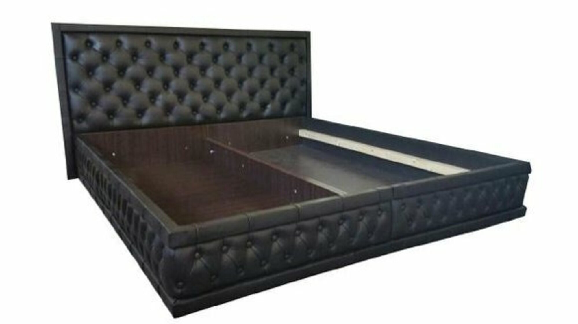 Elegant Designer Upholstered Bed Beds Chesterfield Marriage Double Immediately