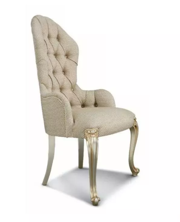 Dining Chair Dining Chair Luxury Seater Chairs Fabric Beige