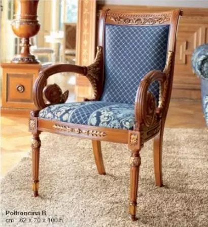 Dining Chair Dining Armchair Luxury Seater Chairs Fabric Blue