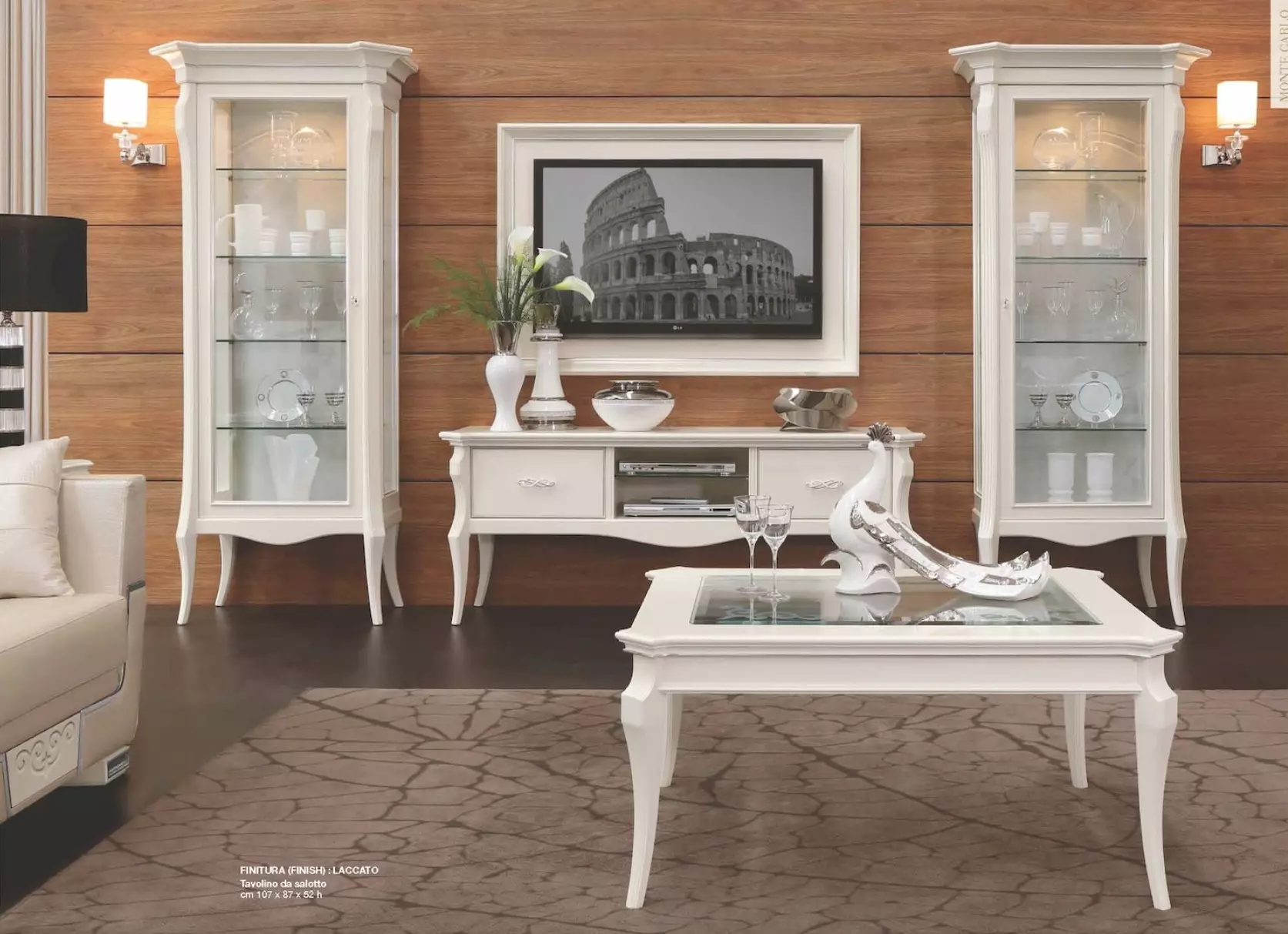 Coffee Table Side Table Living Room Furniture White Wood Tables