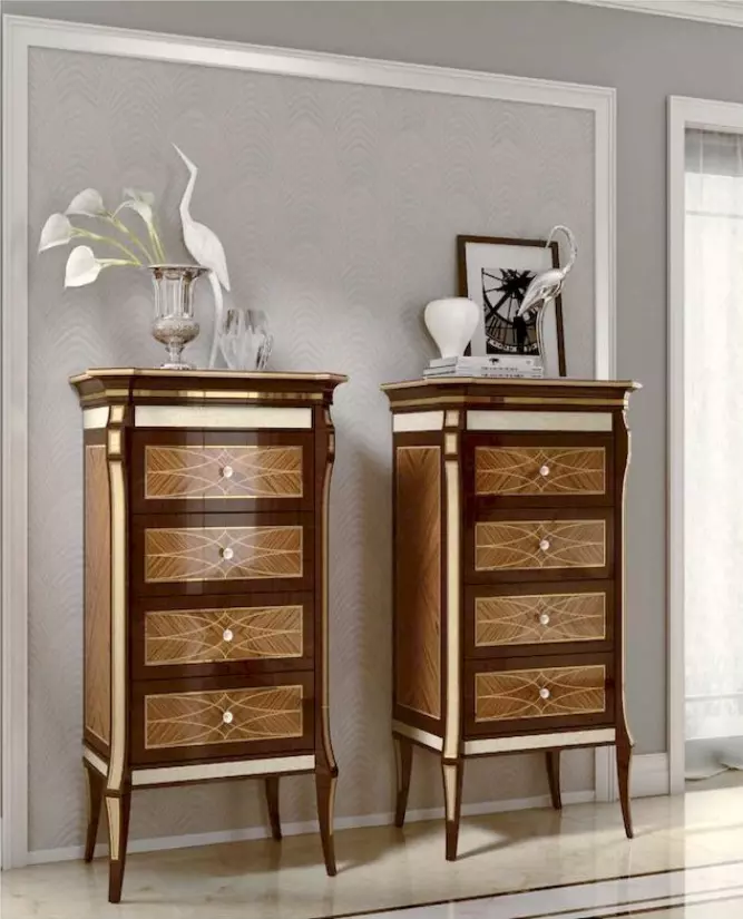 Chest of drawers luxury cabinets chests of drawers bedroom set 2pcs