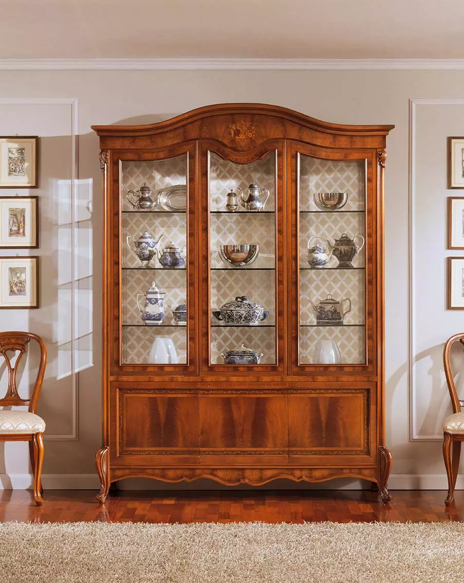 Luxury showcase cabinets showcases brown cabinet living room wood