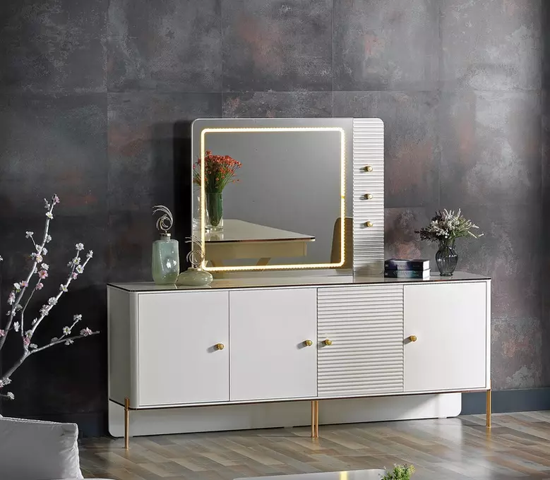 Sideboard sideboard luxury set chest of drawers wood modern