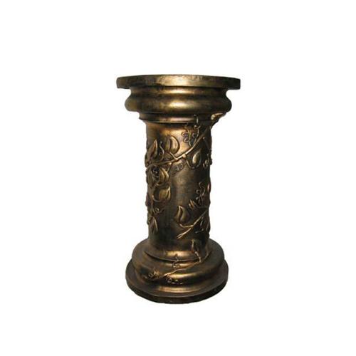 Decorative pillar figure statue in antique column style 50 cm height (C2)