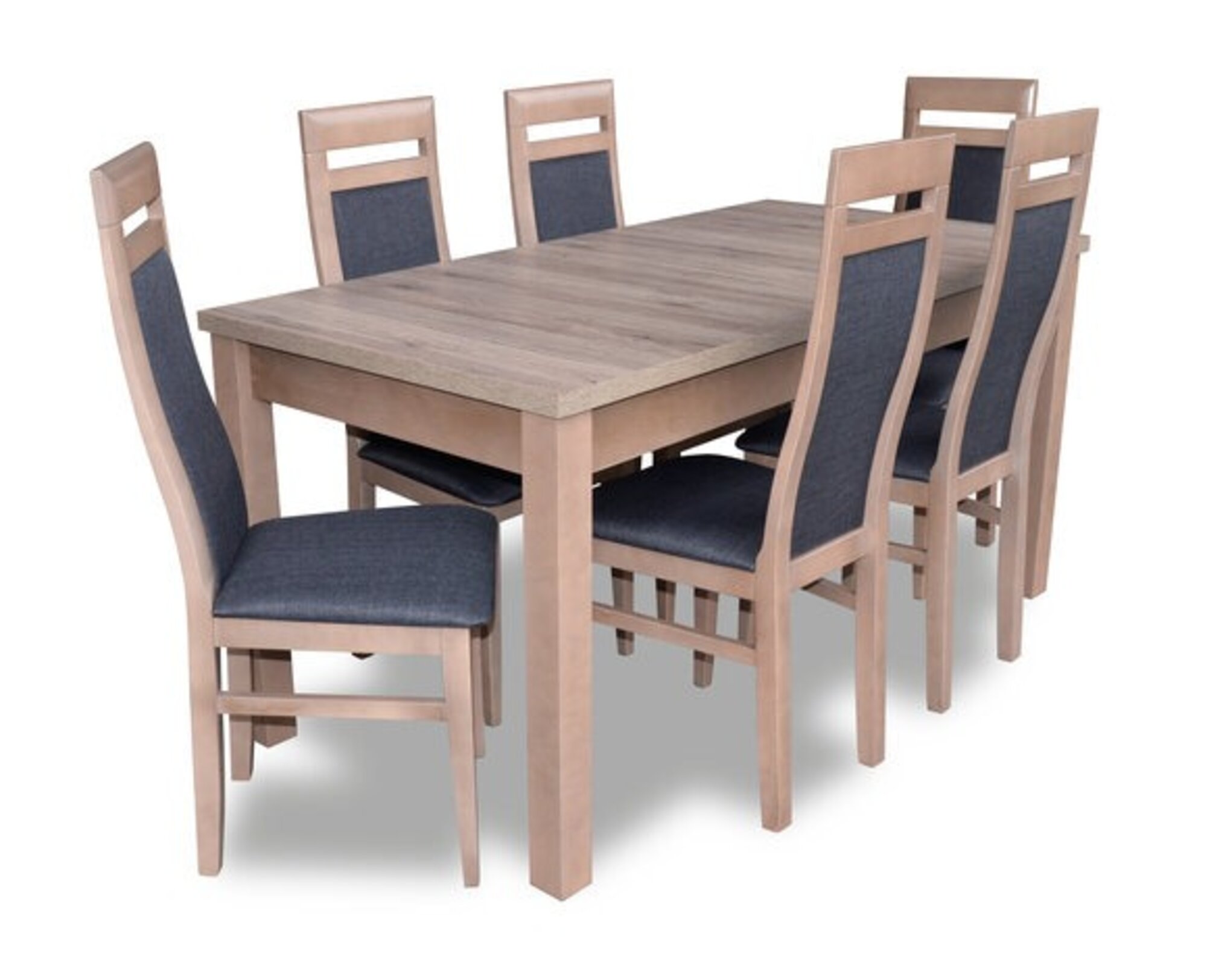 Dining room group table 6x chairs seating group dining room set table set immediately