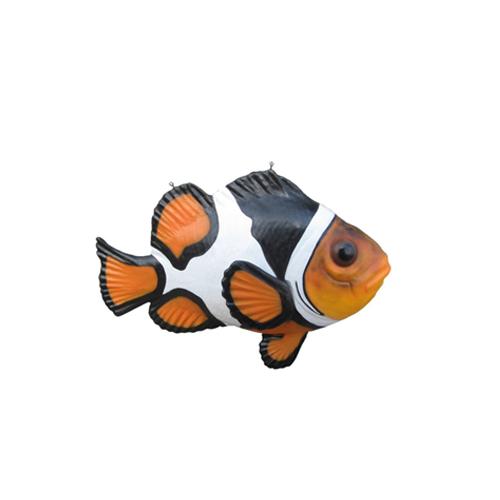 Decorative designer exhibitor designed as amphiption fish figure 120cm