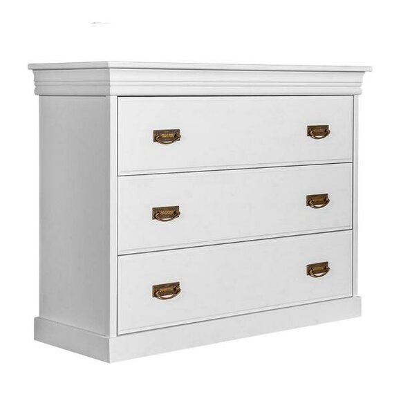 Chest of drawers sideboards 3 drawers tall cabinet cabinet new wood