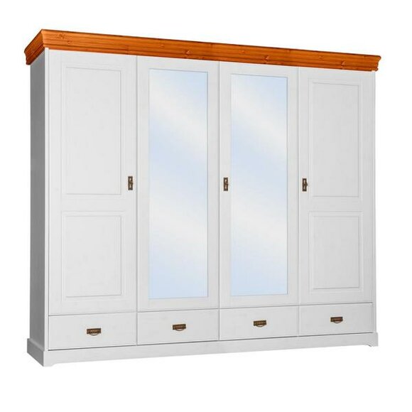 Closet Country Style Closet Wardrobes Wood Furniture White Shelf