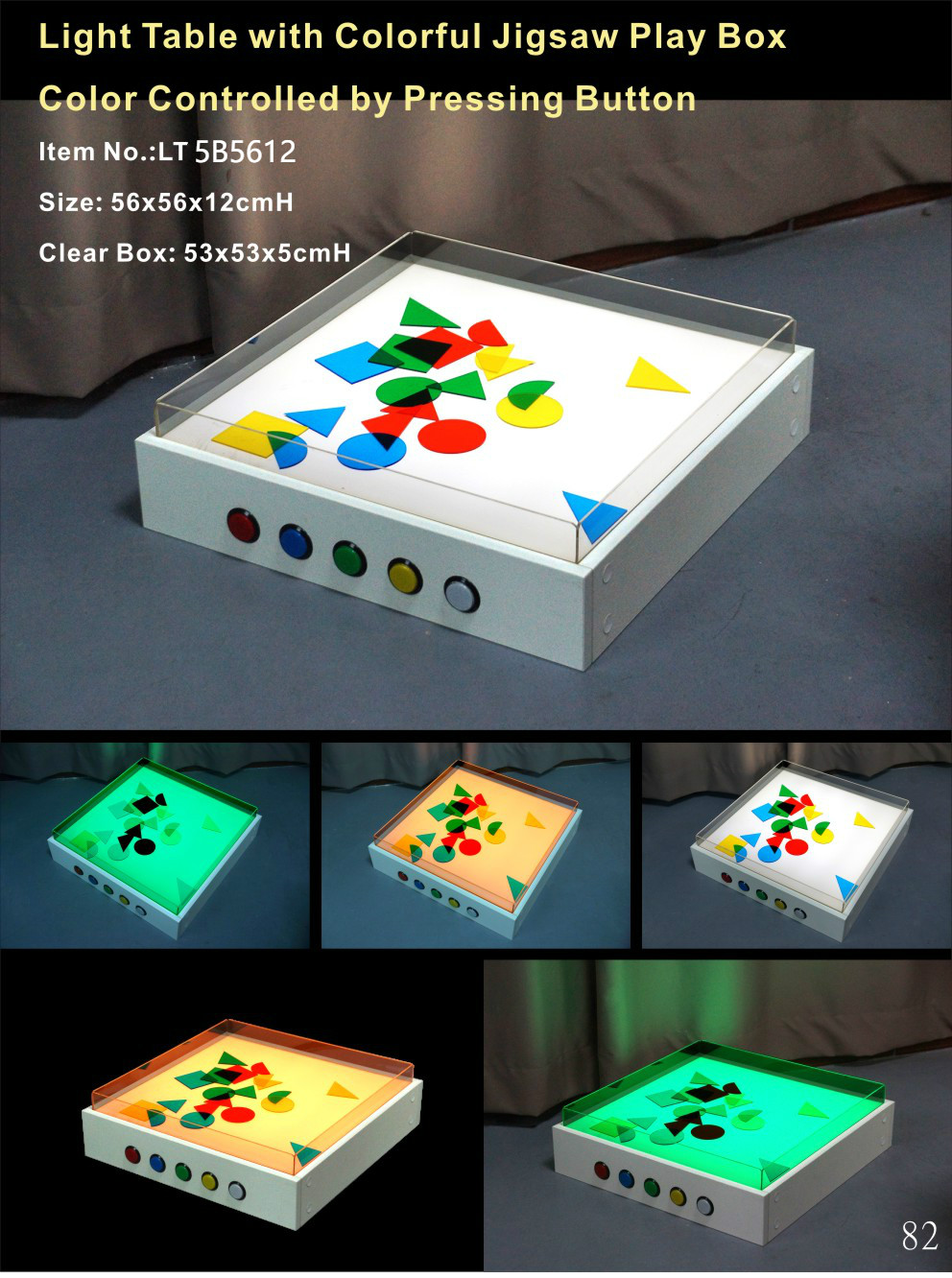 LED Educational Toys Kids Educational Games LED Lights Illuminates fancy games