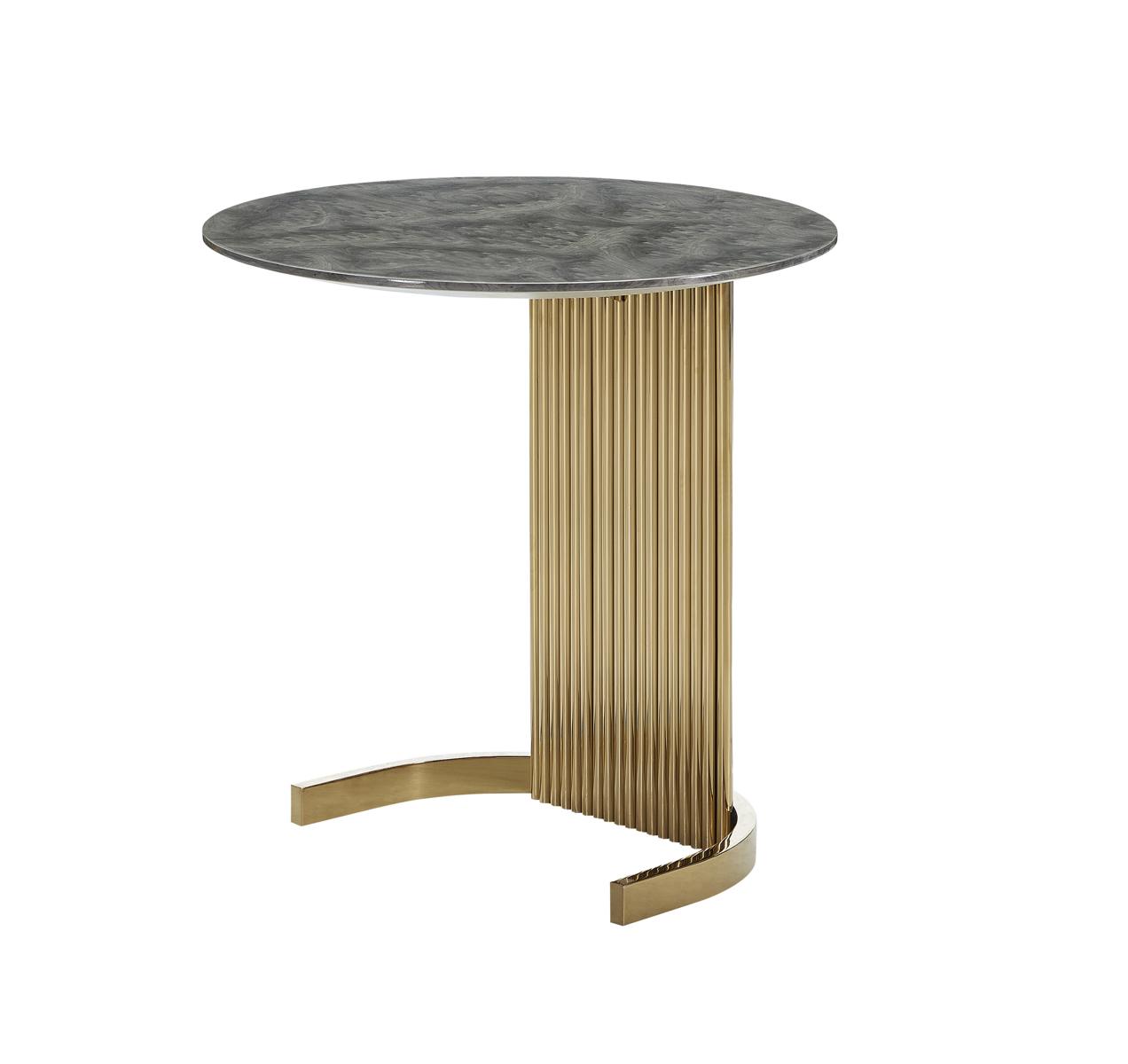 Side Table Modern Design Furniture Marble Luxury Gold Creative Living Room Table