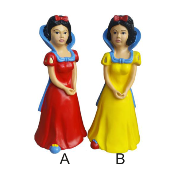 Colorful decorative figure designed as a standing cartoon snow white 70cm P134