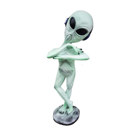 Decorative figure designed as an abstract dancing alien 92cm P136