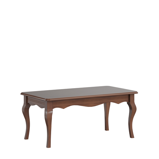 Dining room real wooden rectangular table in classic style handcrafted - Model PR-1