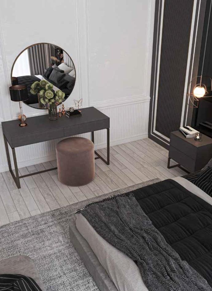 Modern New Model Room Mirror Bedroom Mirror Designer Mirror