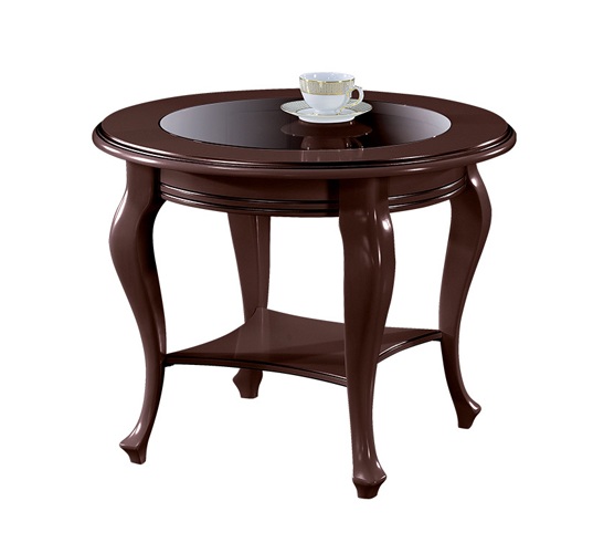 Round Table Coffee Table Tables Real Wood Solid Wood Side Table New V-5A