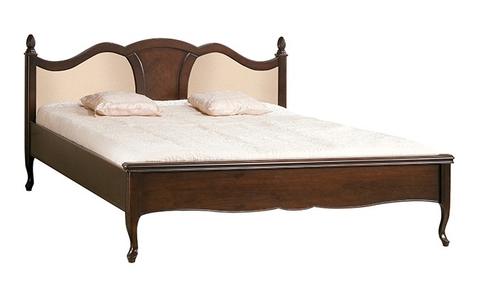 Bedroom wooden double bed italian furniture classic wersal collection Model W-Bed T 160x200 - 180x200