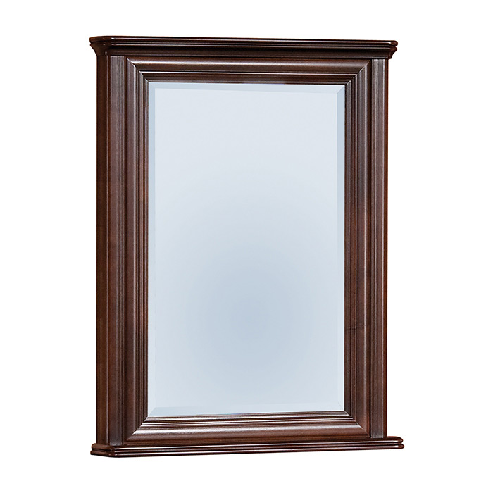 Classic designer real wood frame XXL mirror107x71 wersal collection - model W-L3