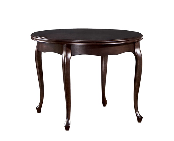 Classic wooden round table italian furniture wersal collection - Model ZB-8