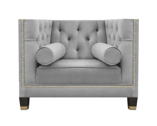 Chesterfield luxury armchair living room furnishings new seat modern upholstered furniture