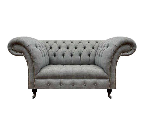 Wohnzimmer Zweisitzer Sofa Couch Luxus Chesterfield Sitz Polstermöbel Textil