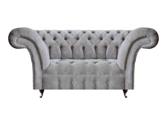 Designer Sofa Couch Zweisitzer Polsteritz Chesterfield Polstermöbel Wohnzimmer