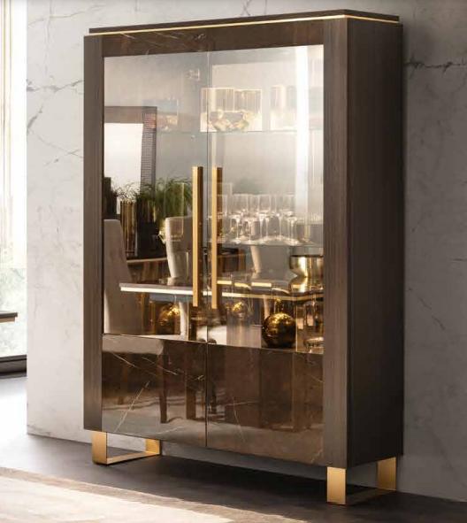 Glass Cabinet Display Case Luxury Cabinet Wooden Style Glass Shelf Cabinets