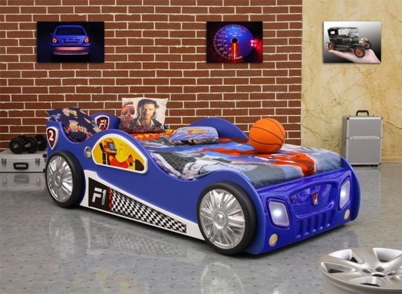 Car Bed Beds Sports Car Youth Bed Car Sleep Bed Stocked Goods