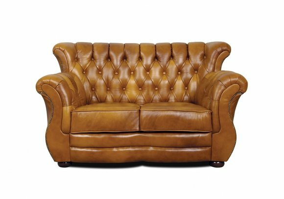 Chesterfield Sofa Set 3+2+1 Seaters Brown Leather Upholstered Comfortable Couches with Cushions