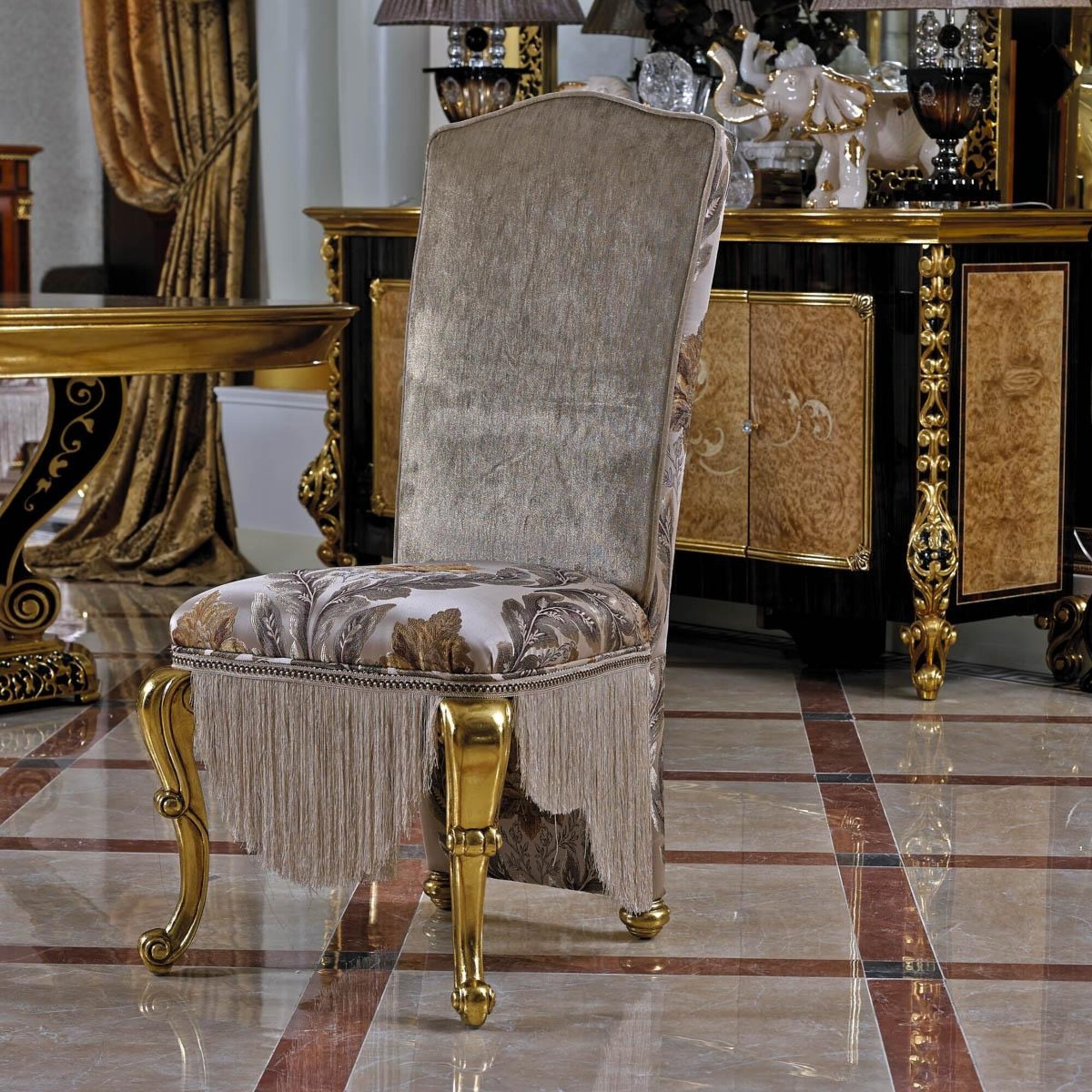 Dining Room Armchair Recliner Luxury Chairs New Gold Chairs Throne Velvet Chair Immediately