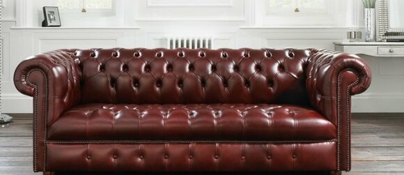 Chesterfield Big Sofa Couch Textile Velvet Upholstered Sofa 3 Seater XXL Couches New