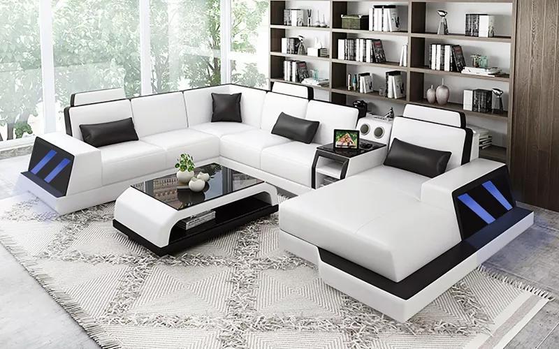 Corner sofa upholstery corner sofa U-shape designer sofa living area corner sofas leather sofa