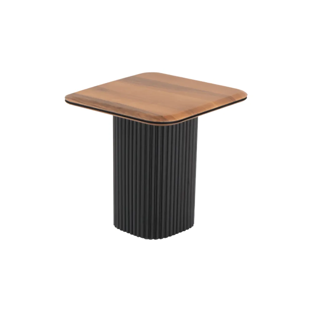 Side table coffee table sofa table wood brown table design