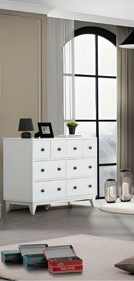 Chest of drawers designer luxury chest of drawers furniture wood tall cabinet white modern new