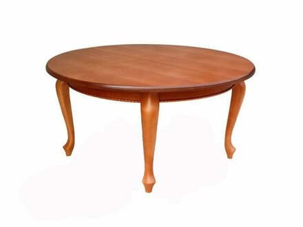 Table Dining Table Wooden Table XXL Conference Table S19 RADIUS 150+50 CM