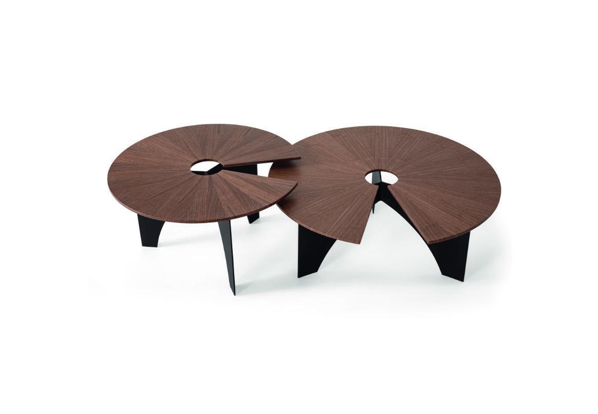 Set of 2x coffee tables designer living room table modern side table