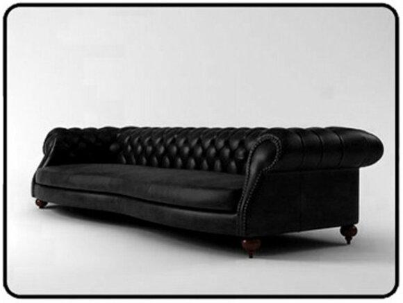 Leather sofa Chesterfield Charly BIG SOFA 2.5m/3m (NB)