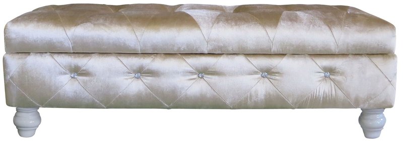 Queen stool Chesterfield chaise lounge lounger shelf