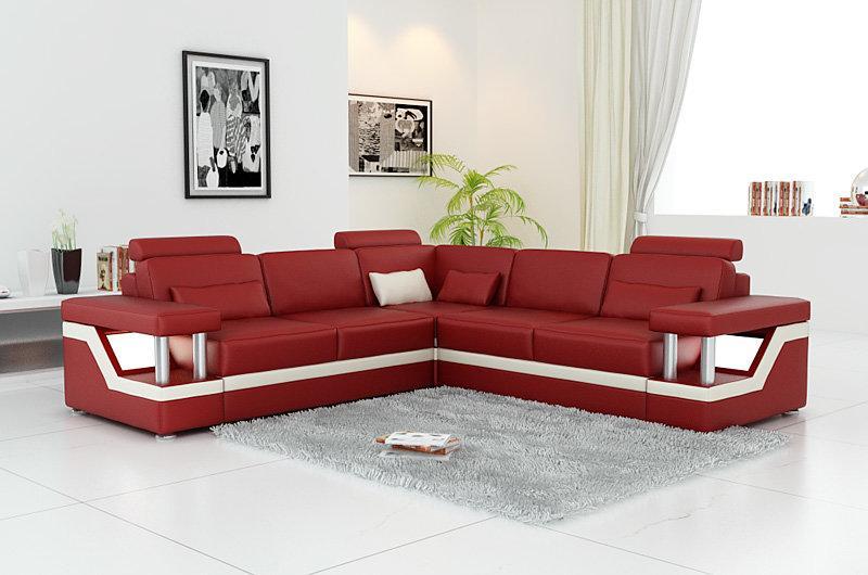 Sofas and leather sofas Hamburg II designer corner sofa at JV Furniture