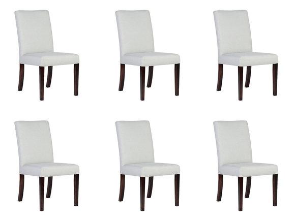 6x chairs chair upholstery design Lounge Club 6 x seat Lehn set armchair new