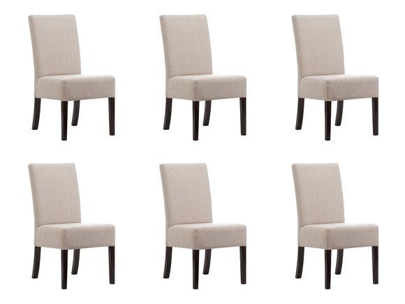 6x chair set upholstery seat chairs set waiting room office practice lounge club