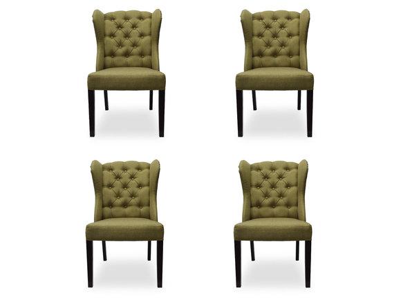 4x design upholstery seat chairs modern chair see set armchair lounge club set