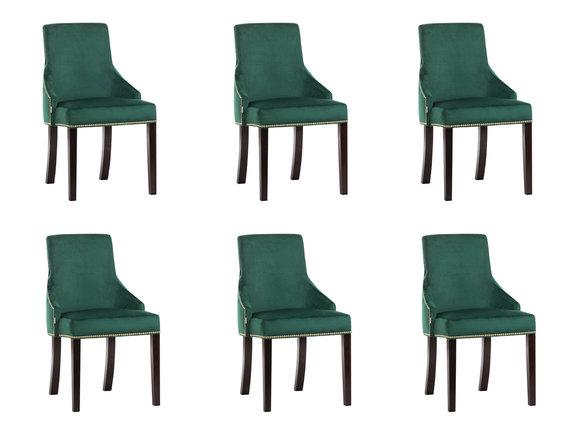 6x design upholstery seat chairs modern see set armchair lounge club set Karcz