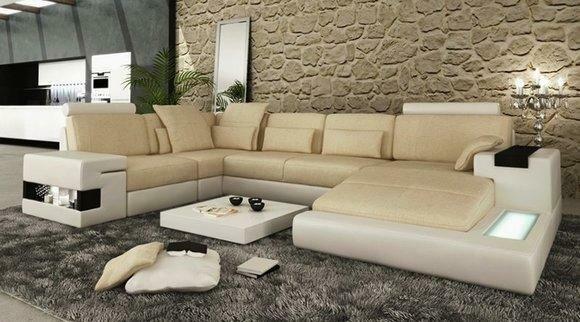 Textile Corner Sofa Living Area Couch Upholstery Set Corner Sofa Fabric Bellini